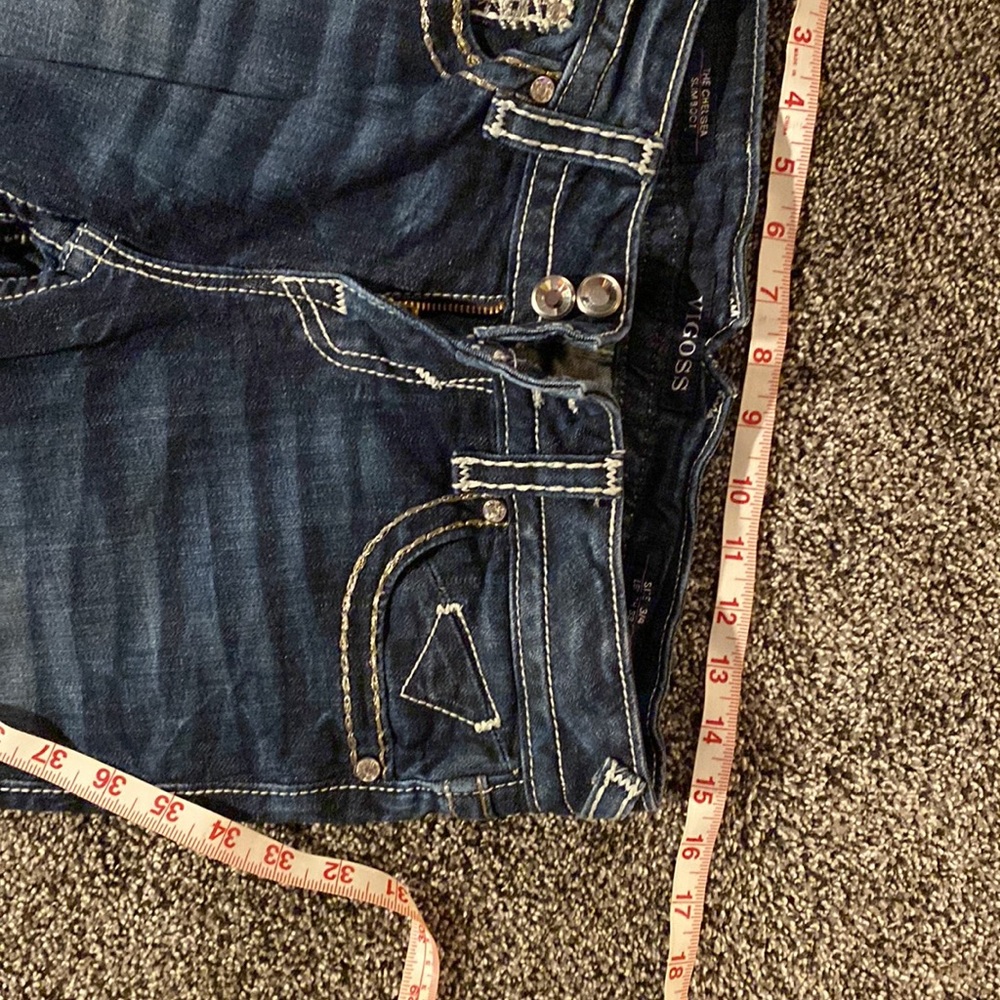 Vigoss Jeans, Size 3/4, length 33 - Picture 5 of 8
